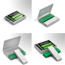 Load image into Gallery viewer, Hutsuls White & Green Strop Compound - Total 5 Oz Get Razor Sharp Edge with Green Honing Compound for Strop, Easy to Use Green & White Stropping Compound for Knives Guide, White Polishing Compound Bar