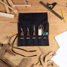 Load image into Gallery viewer, Hutsuls S.06 Wood Carving Knives Kit - Carver’s Choice Whittling Knives for Precision Work, Complete Beginners Whittling Wood Carving Knife Set, Master Craft Wood Whittling Kit for Beginners Kids