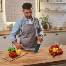 Load image into Gallery viewer, Hutsuls Leather Strop for Knife Sharpening 3x9 Double Sided Paddle Strop Block, Ergonomic Knife Strop Handle & Stropping Leather Knife Sharpener Guide