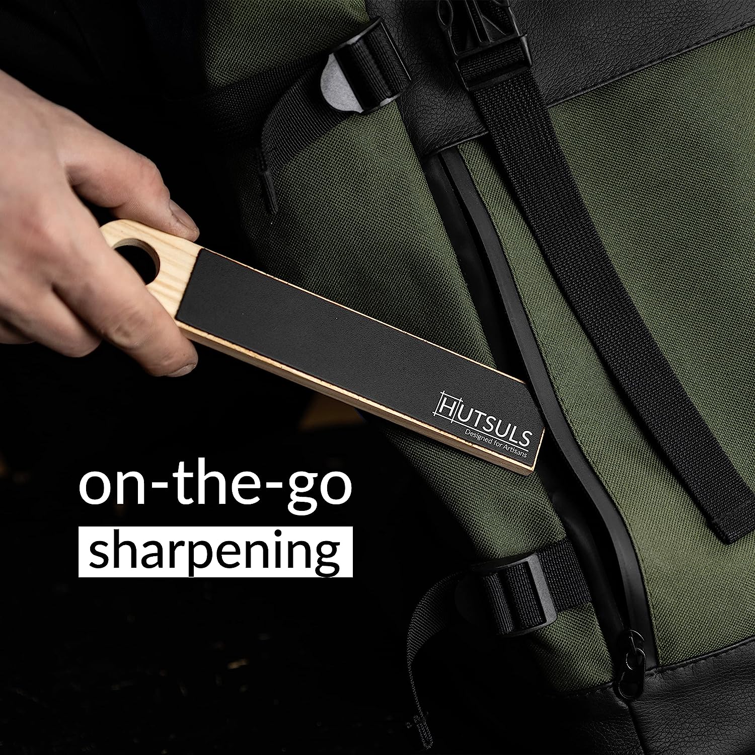 Hutsuls Pocket Knife Strop Kit - Get Razor-Sharp Edges with Pocket Lea –  HUTSULS